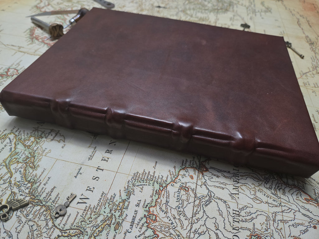 Handcrafted Leather Sketchbook – Large